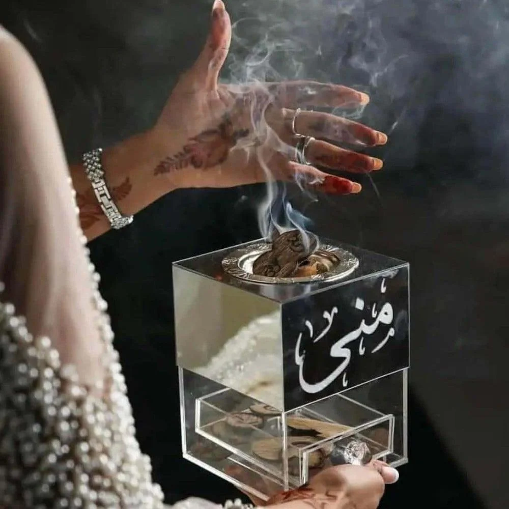 مبخره أكريليك بالاسم راقيه و انيقة جدا - الصورة 4