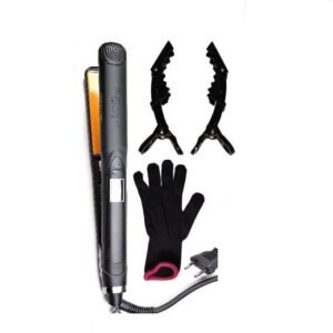 مكواة فرد الشعر ديجيتال تورنيدو جولد نانو جولد، اسود - 980F