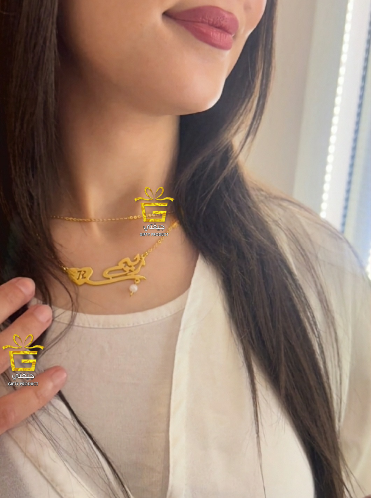 سلاسل اسماء مطليه بالذهب