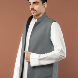 سديري جوخ رصاصي - اسود