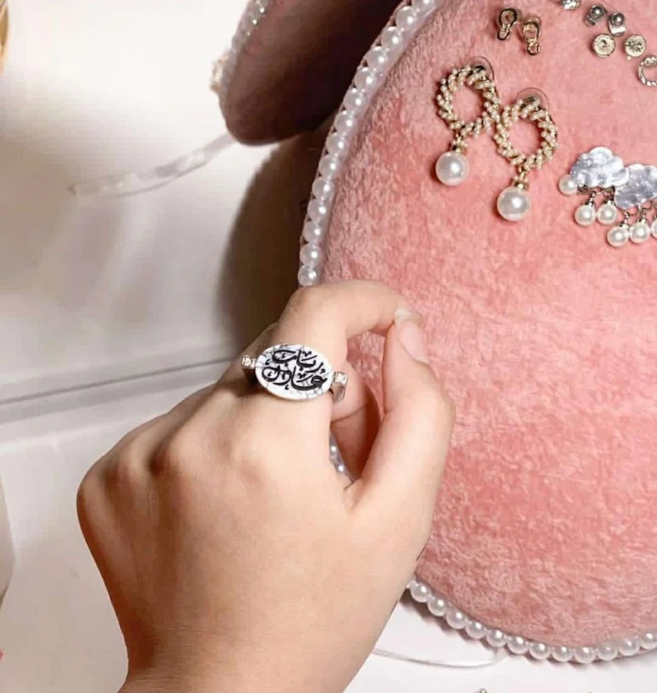 خاتم فضه نسائي