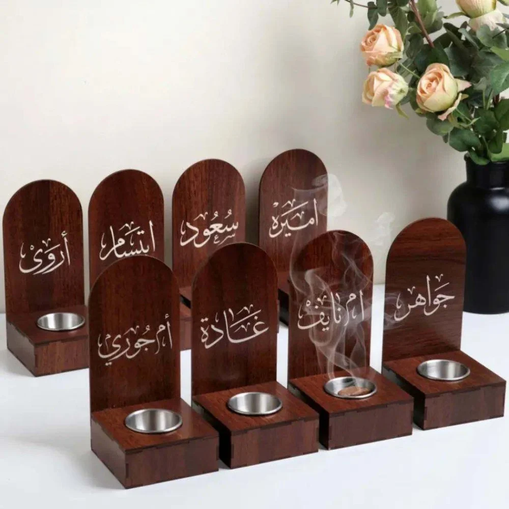 مباخر بالاسم خشب - الصورة 2