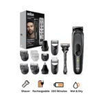 ماكينة حلاقة براون 16 في 1 سيريز 7، استخدام جاف ورطب، اسود