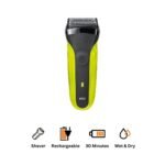 s300 - ماكينة حلاقة فويل براون، اسود و اصفر