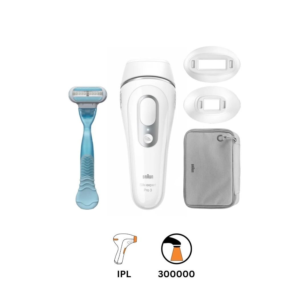 جهاز إزالة الشعر براون سيلك اكسبرت برو 3 IPL مع ماكينة فينوس - PL3121