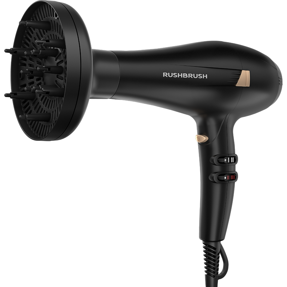 مجفف الشعر راش براش، 2300 وات، اسود - RB-D3PRO - الصورة 3