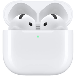 سماعة ابل ايربودز 4، خاصية الغاء الضوضاء النشطة - ابيض