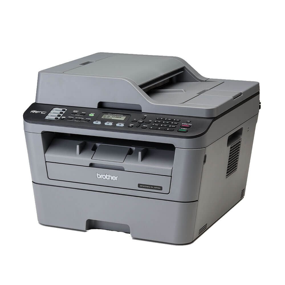 طابعة ليزر لاسلكية براذر أحادية اللون، رمادي- MFC-L2700DW - الصورة 2