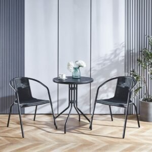 جلسة خارجية ماكلر - اسود