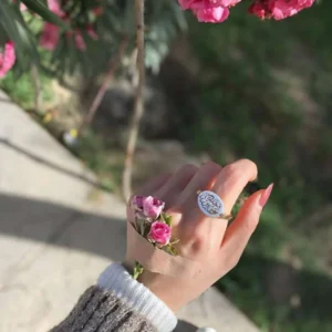 خواتم نسائية فضة