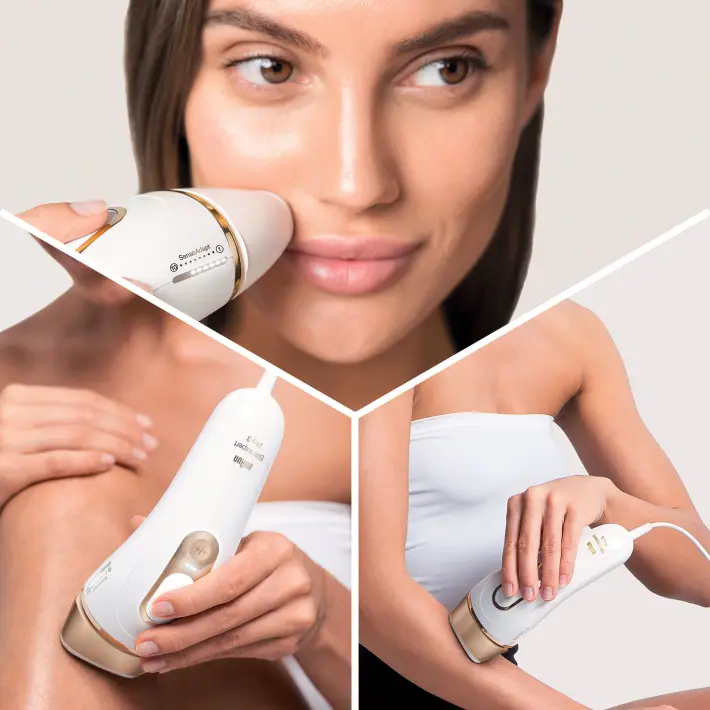 جهاز ازالة الشعر براون سيلك اكسبرت برو 5 IPL مع ماكينة حلاقة فينوس - PL5257 - الصورة 6